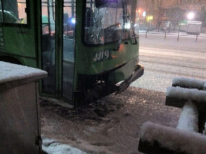 퇴근길 버스사고.