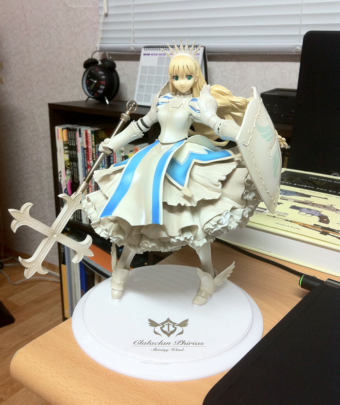 피규어 개봉 – 알터 1/8 샤이닝 윈드 클라라클란 필리아스 갑주ver.