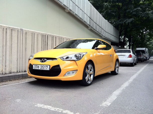 벨로스터 사진 – 잠실주차장