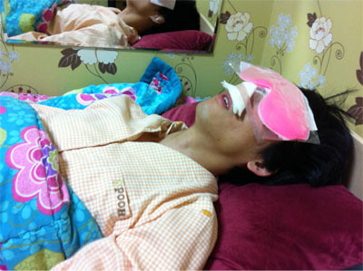 정환이 수술하다