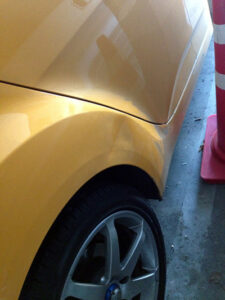 벨로스터 고속도로 접촉사고 수리기록