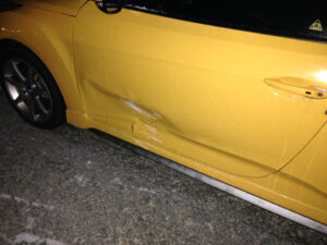 판교 임시공영주차장 사고 수리기록