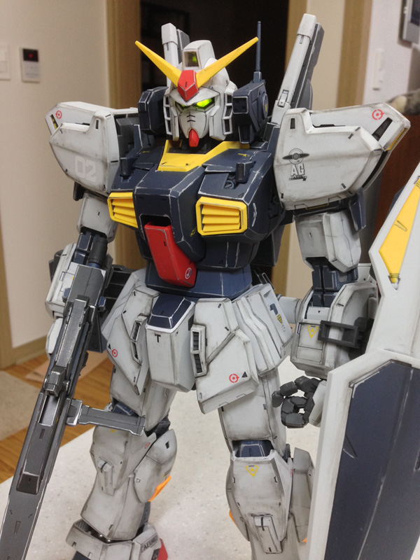 건프라 조립 – 반다이 건담 MK2 PG