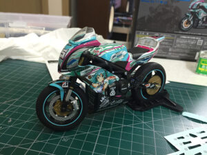 액션 피규어 – 피그마 레이싱 미쿠 2013 EV MIRAI & TT제로13