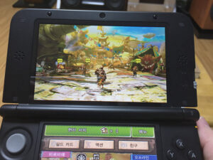 3DS 몬헌 4G 시작