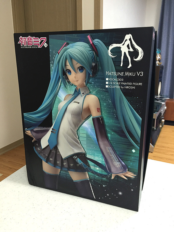 가장 큰 볼륨의 1/4 피규어 – 프링 1/4 하츠네 미쿠 V3