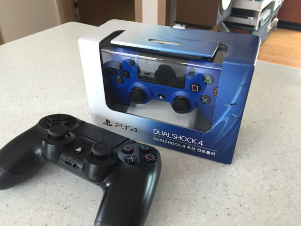 듀얼쇼크4 웨이브 블루 구입