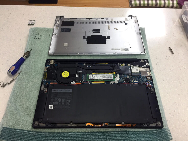 Dell xps13 (9350) 무선 랜카드 교체