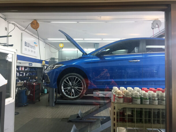 아반떼스포츠 로커커버 교환 (보증)