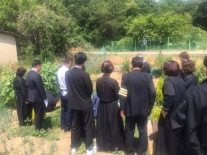 경주 방문 – 외조부상