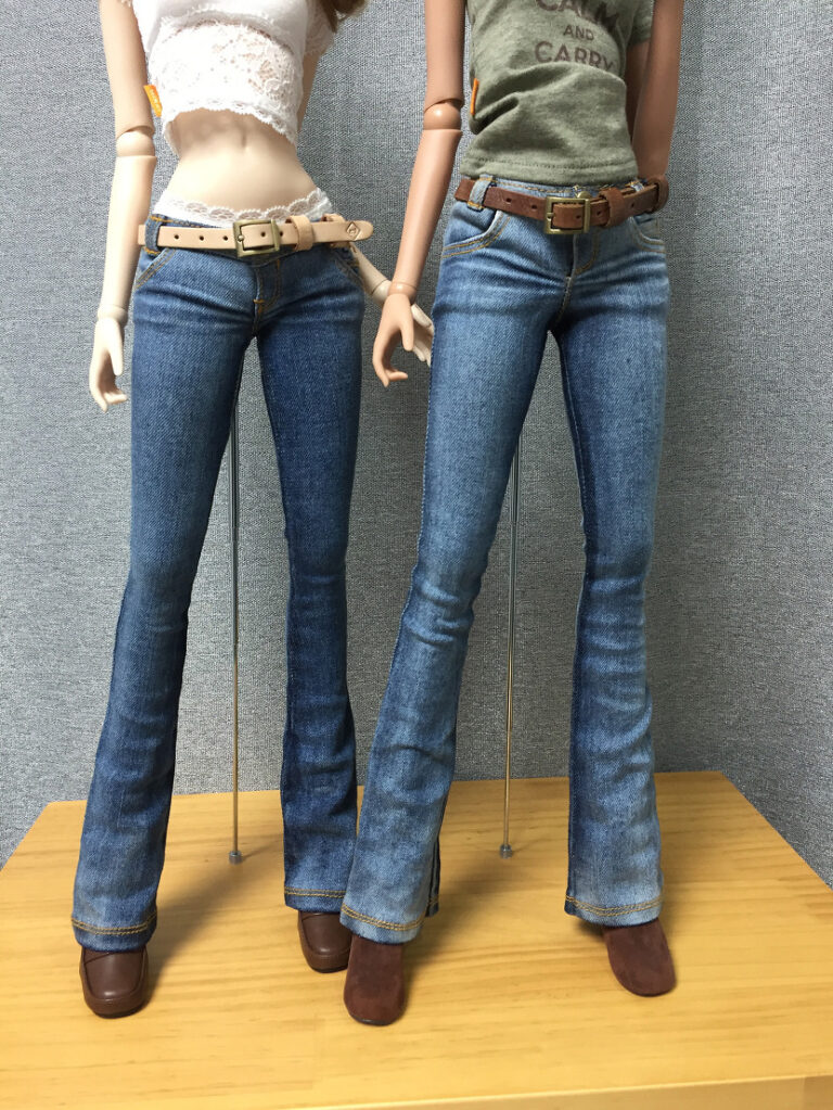 스마트 돌 의상 업데이트 : 미라이 헤어 , 공홈 청바지