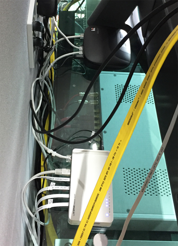 인터넷 교체 , 집안 유선 정리 – KT 기가콤팩트