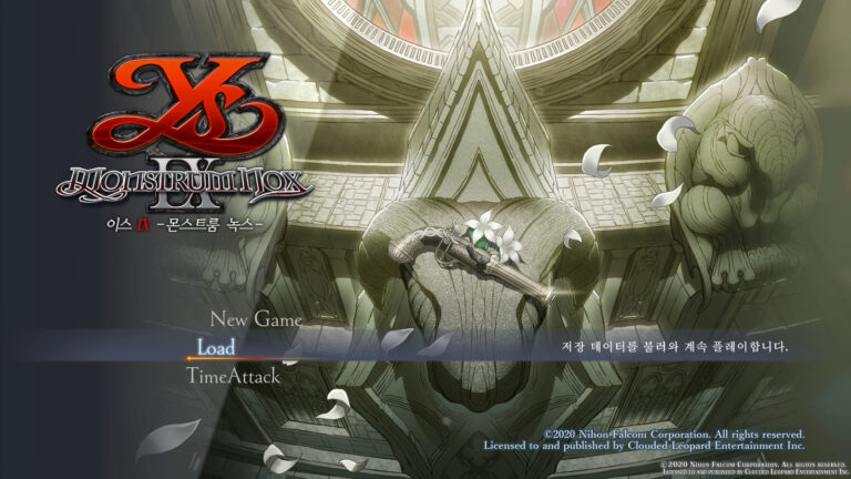 PS4 이스9 몬스트룸 녹스 후기 – 심심풀이 땅콩정도의 타이틀