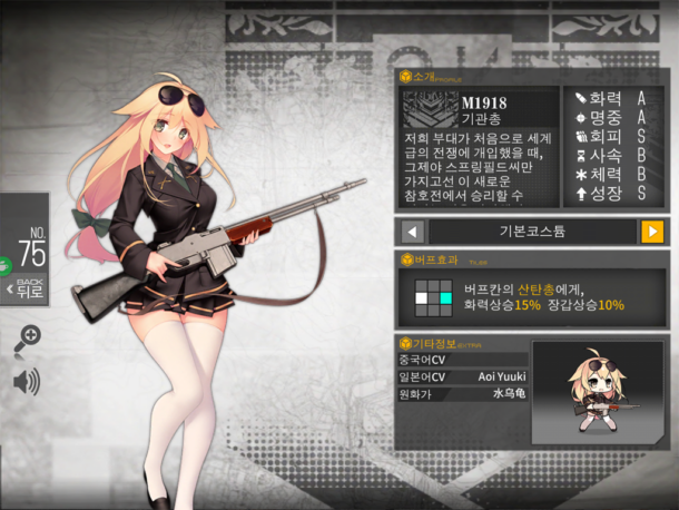 플레이 소감 – 모바일게임 소녀전선 : Girls’ frontline